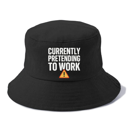 currently pretending to work Hat