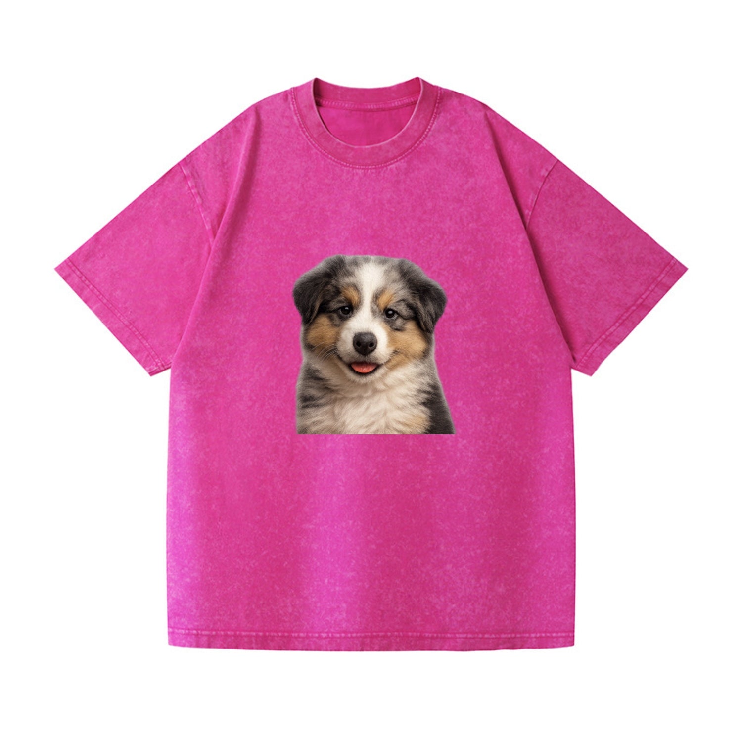 australian shepherd puppy portrait design Hat