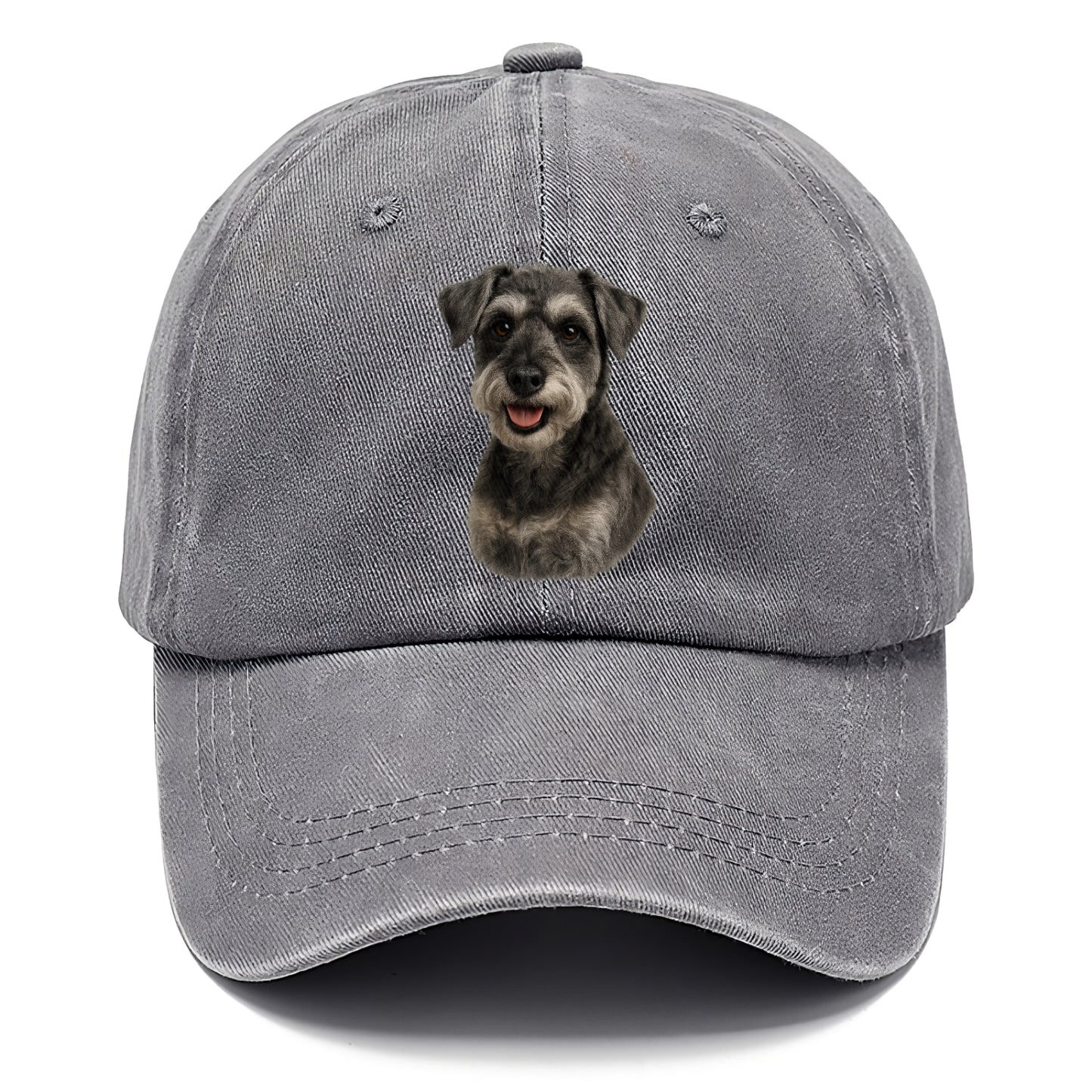 schnoodle portrait design Hat