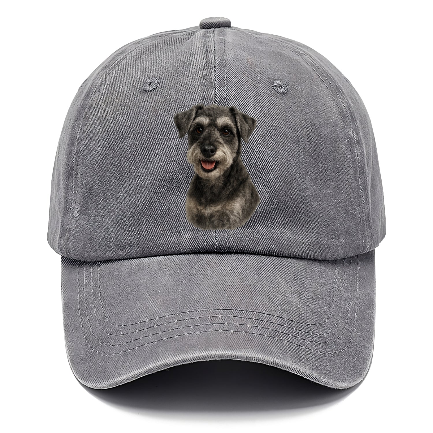 schnoodle portrait design Hat