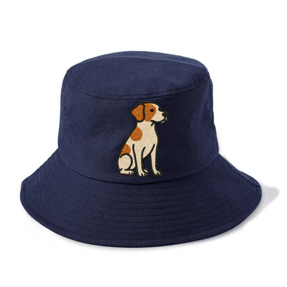 Brittany Spaniel Orange And White Design Hat