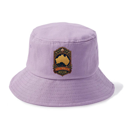 australia map silhouette Hat