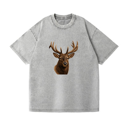 elk portrait design Hat