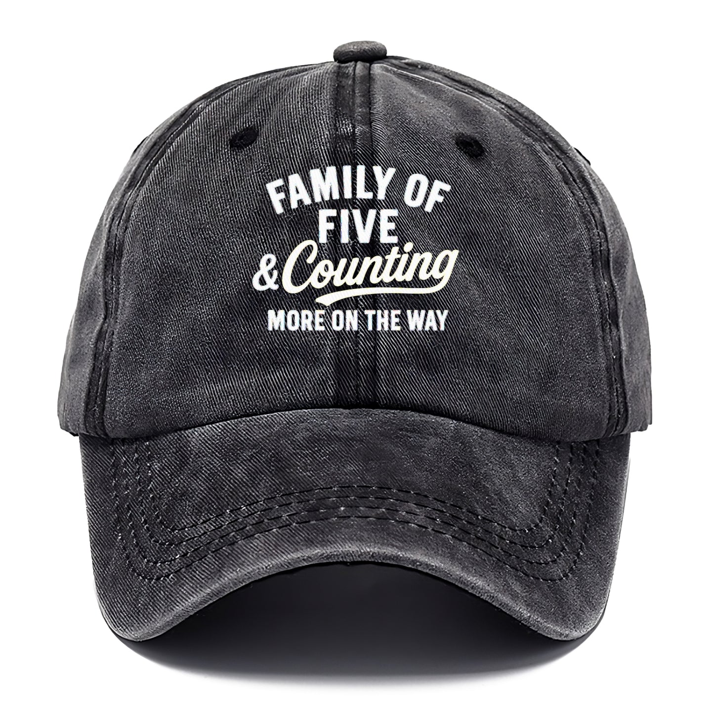 family of five and counting Hat