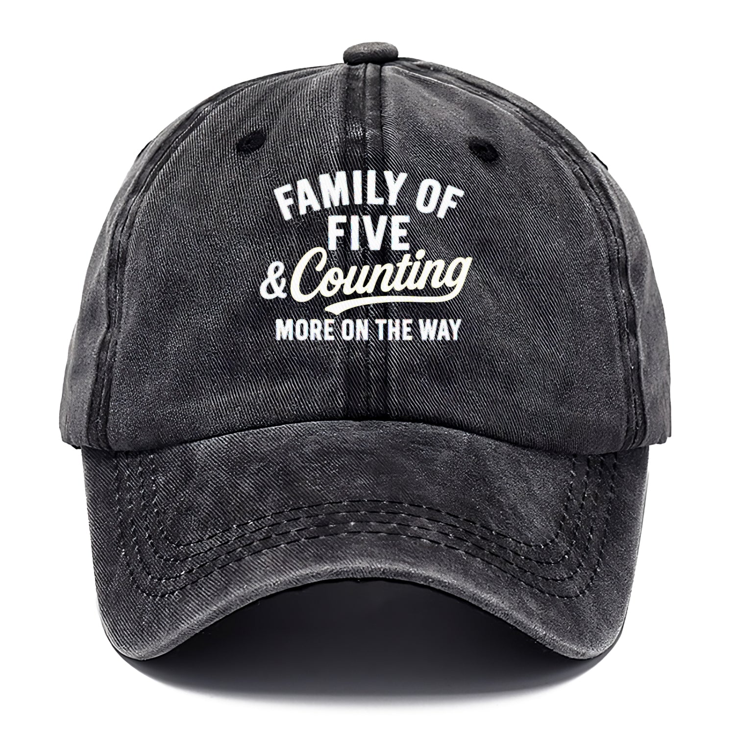 family of five and counting Hat