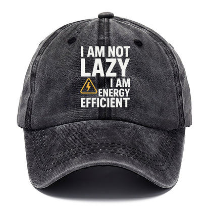 not lazy energy efficient Hat