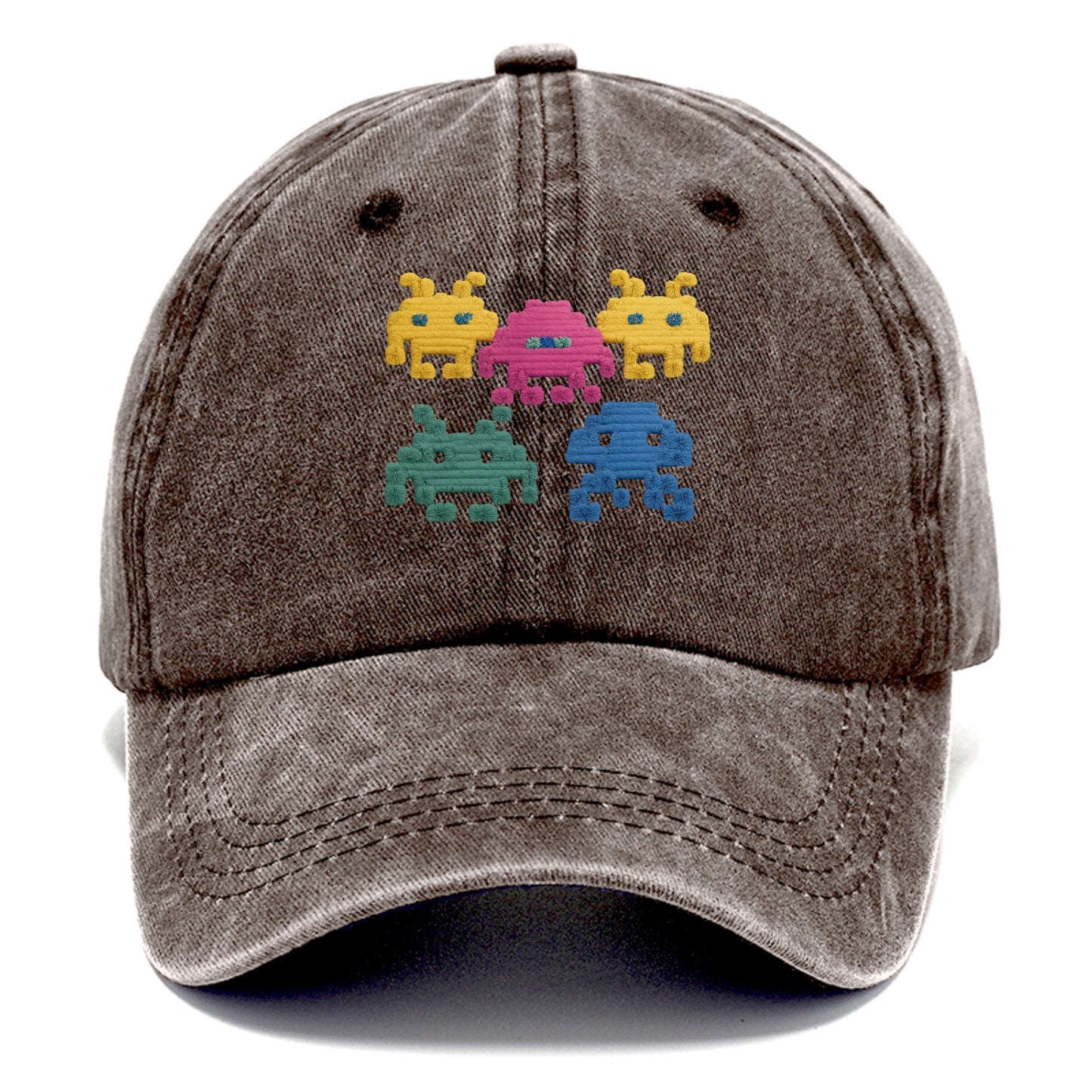 yarn pixel invasion collection Hat