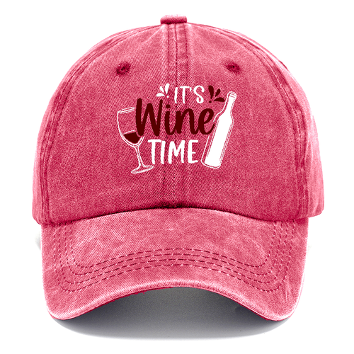 It's Wine Time Classic Cap