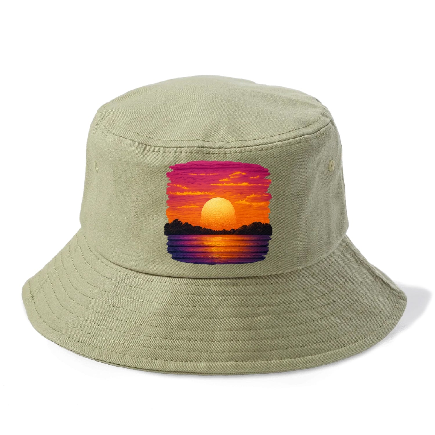 serene sunset hues Hat