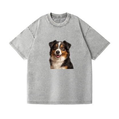 mini australian shepherd portrait design Hat