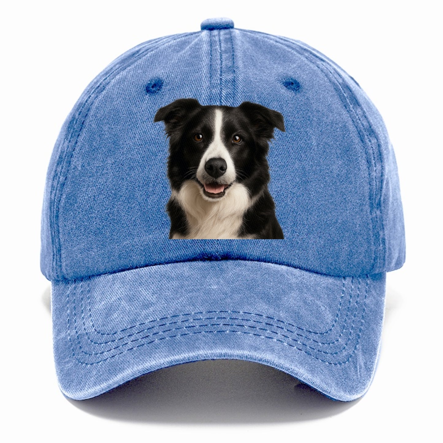 border collie: agile mind, loyal heart Hat