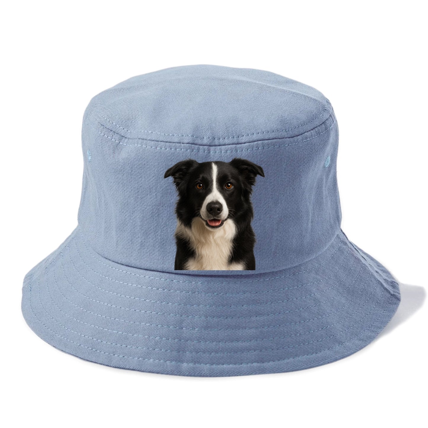 border collie intelligent companion Hat