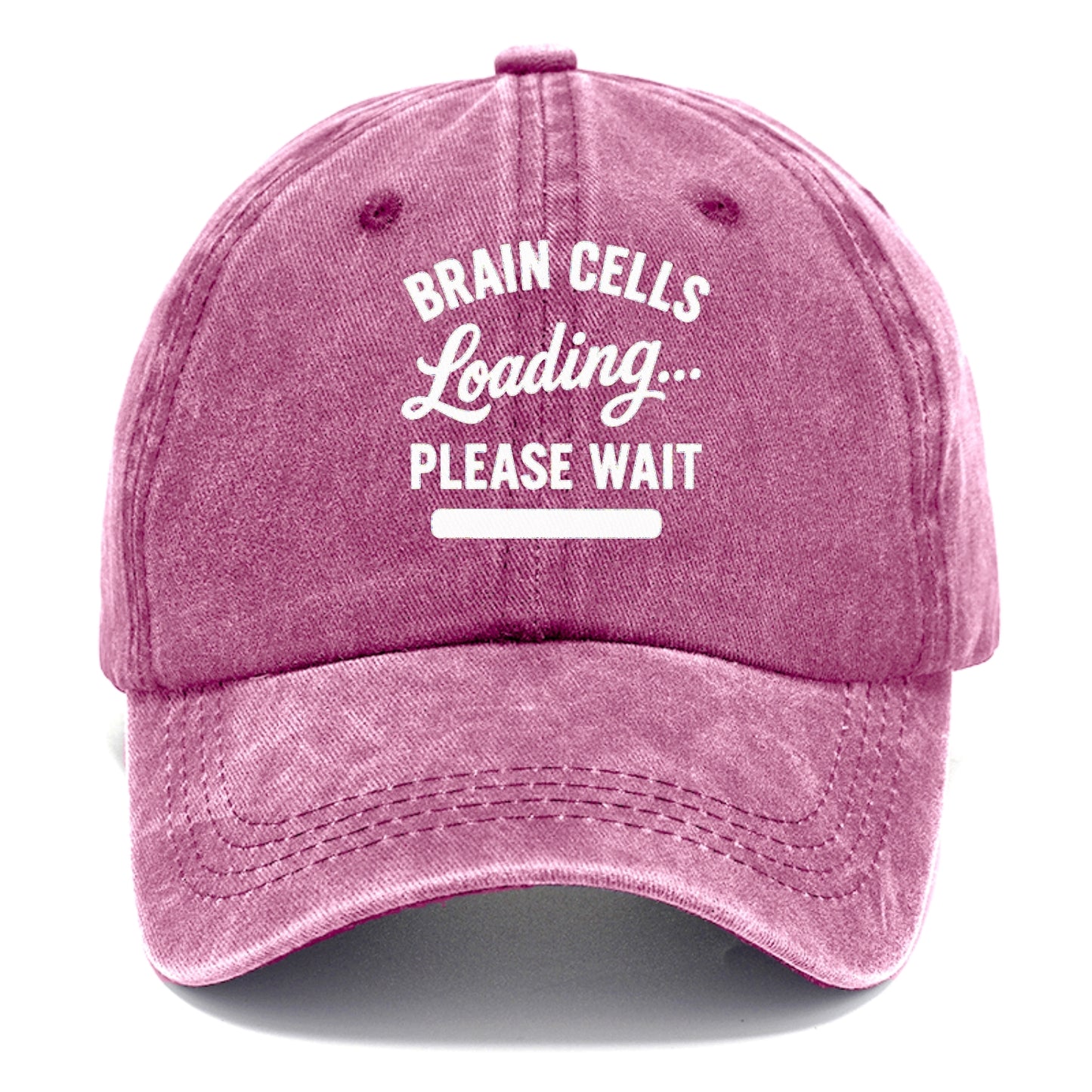 brain cells loading humorous design Hat