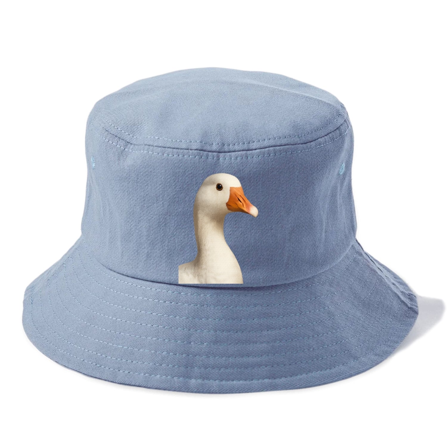 goose portrait design Hat