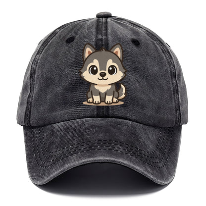 charming-pomsky-fluff-play Hat