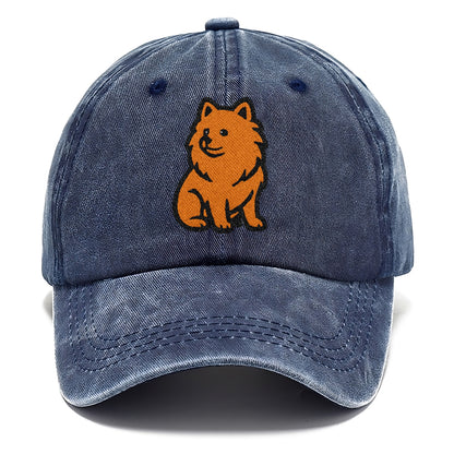 pomeranian-orange-fluffy-charm Hat