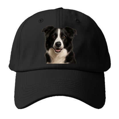 border collie: agile mind, loyal heart Hat