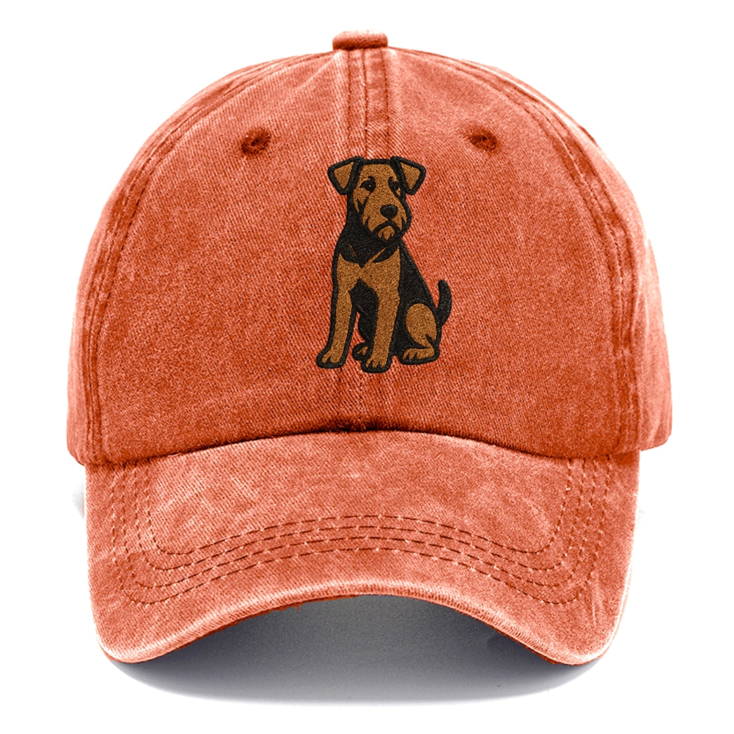 Airedale Terrier Black And Tan Design Hat
