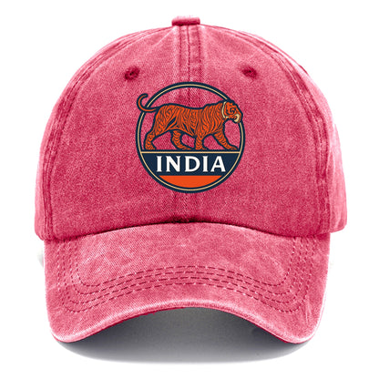 indian tiger heritage logo Hat