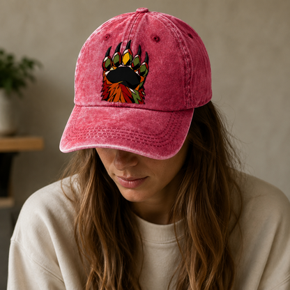 Grizzly Bear Paw Classic Cap – editorial product image