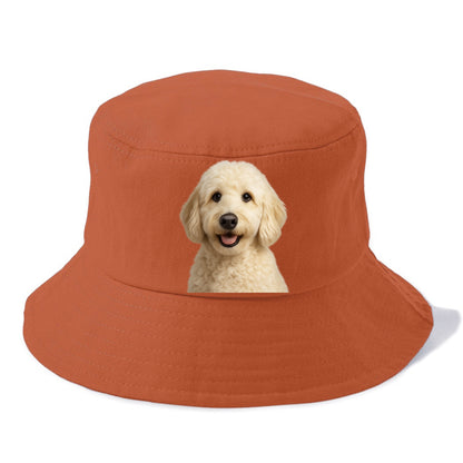 english cream doodle portrait design Hat