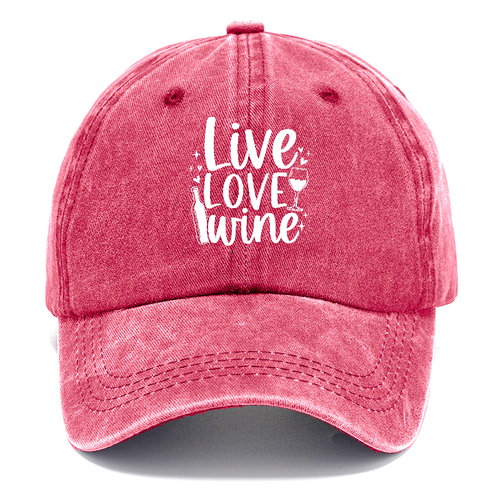 Live Love Wine Classic Cap