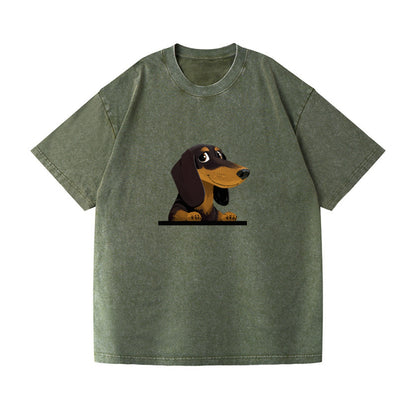 retro-dachshund-playful-spirit Hat