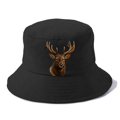 elk portrait design Hat