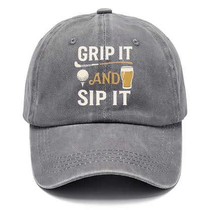grip it and sip it Hat