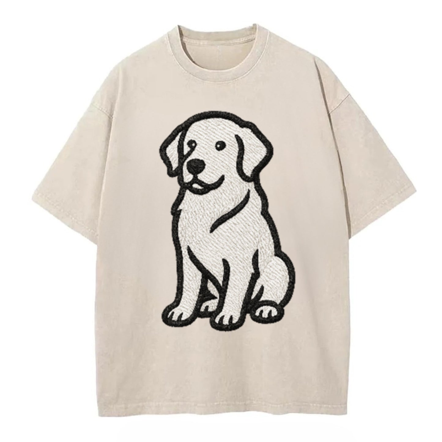 golden-retriever-curious-charm Hat