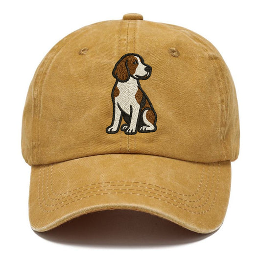 english-springer-spaniel-liver-white-loyal-companion Hat