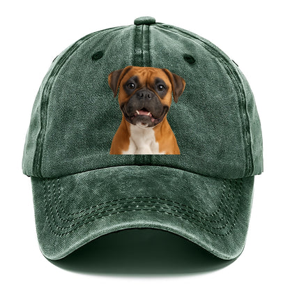 boxer: noble brute. fierce heart. Hat