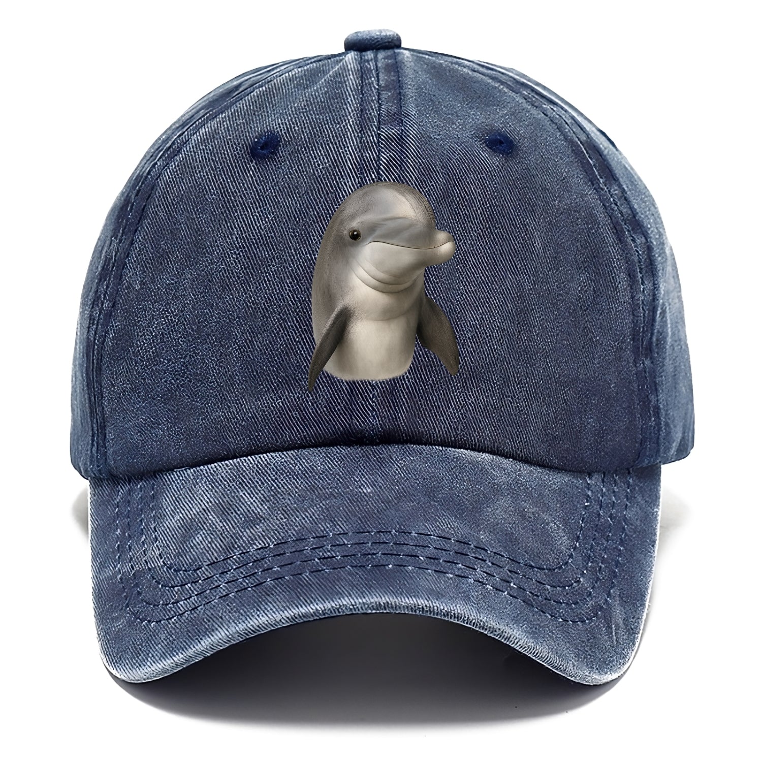 dolphin portrait design Hat