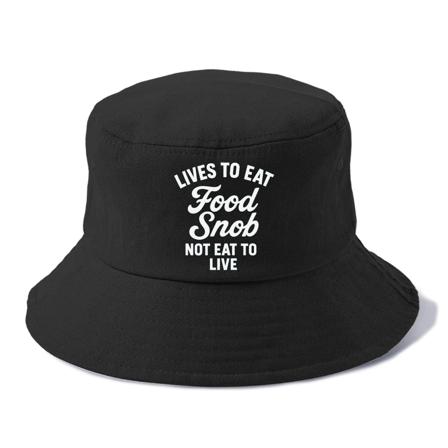 food snob lives to eat Hat