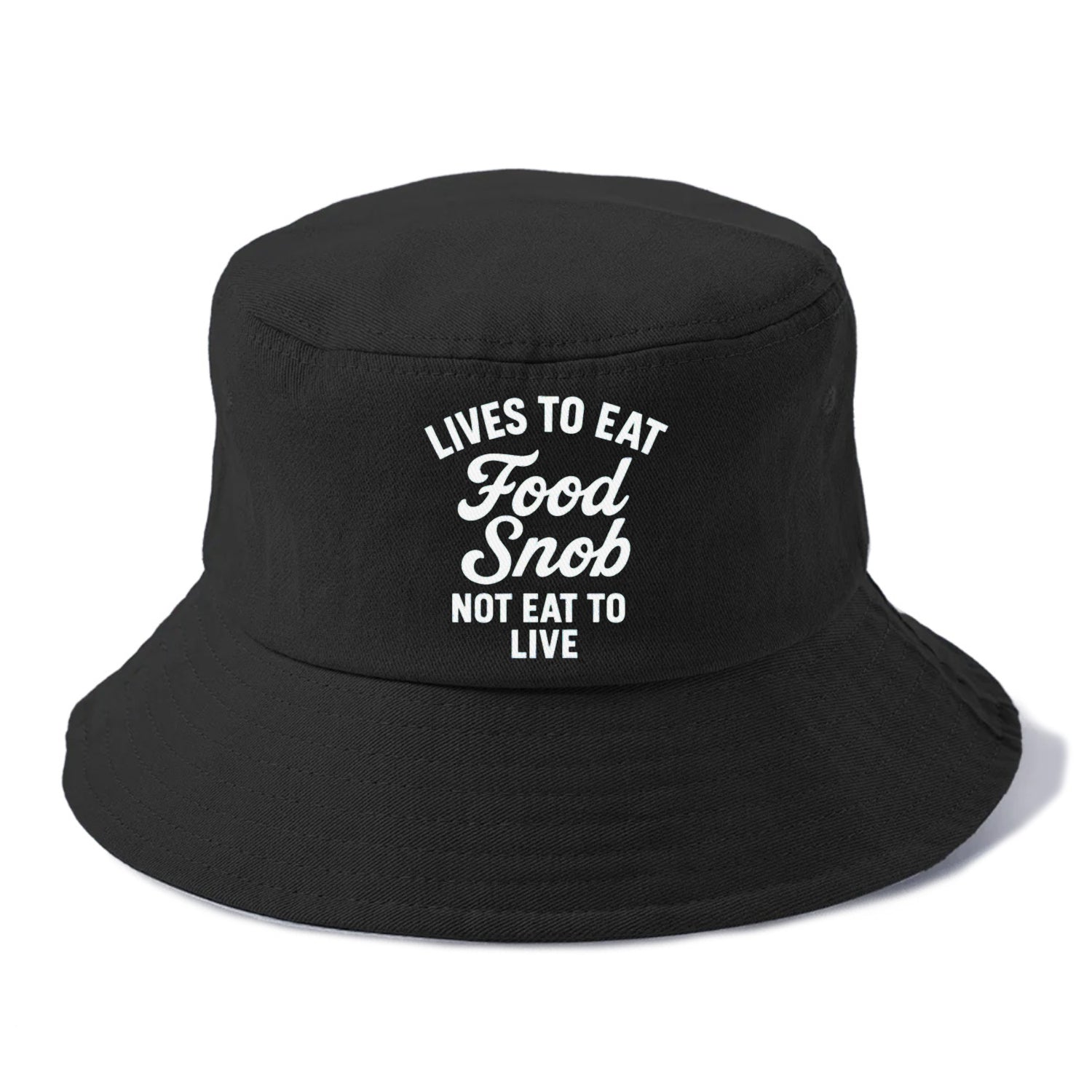 food snob lives to eat Hat