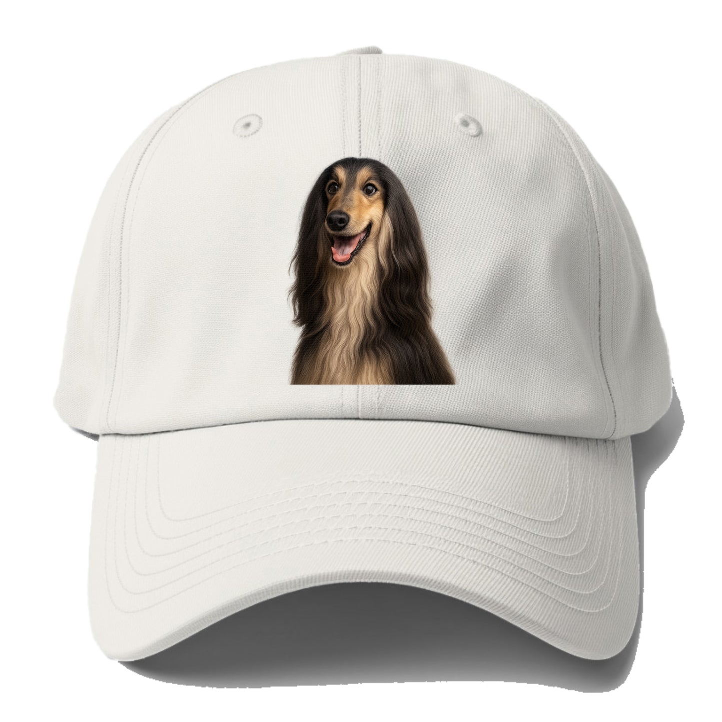 afghan hound portrait design Hat