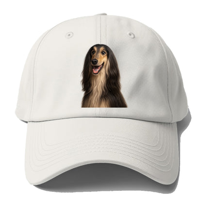 afghan hound portrait design Hat