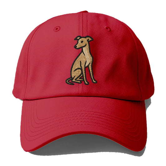 Whippet Fawn Colored Design Hat