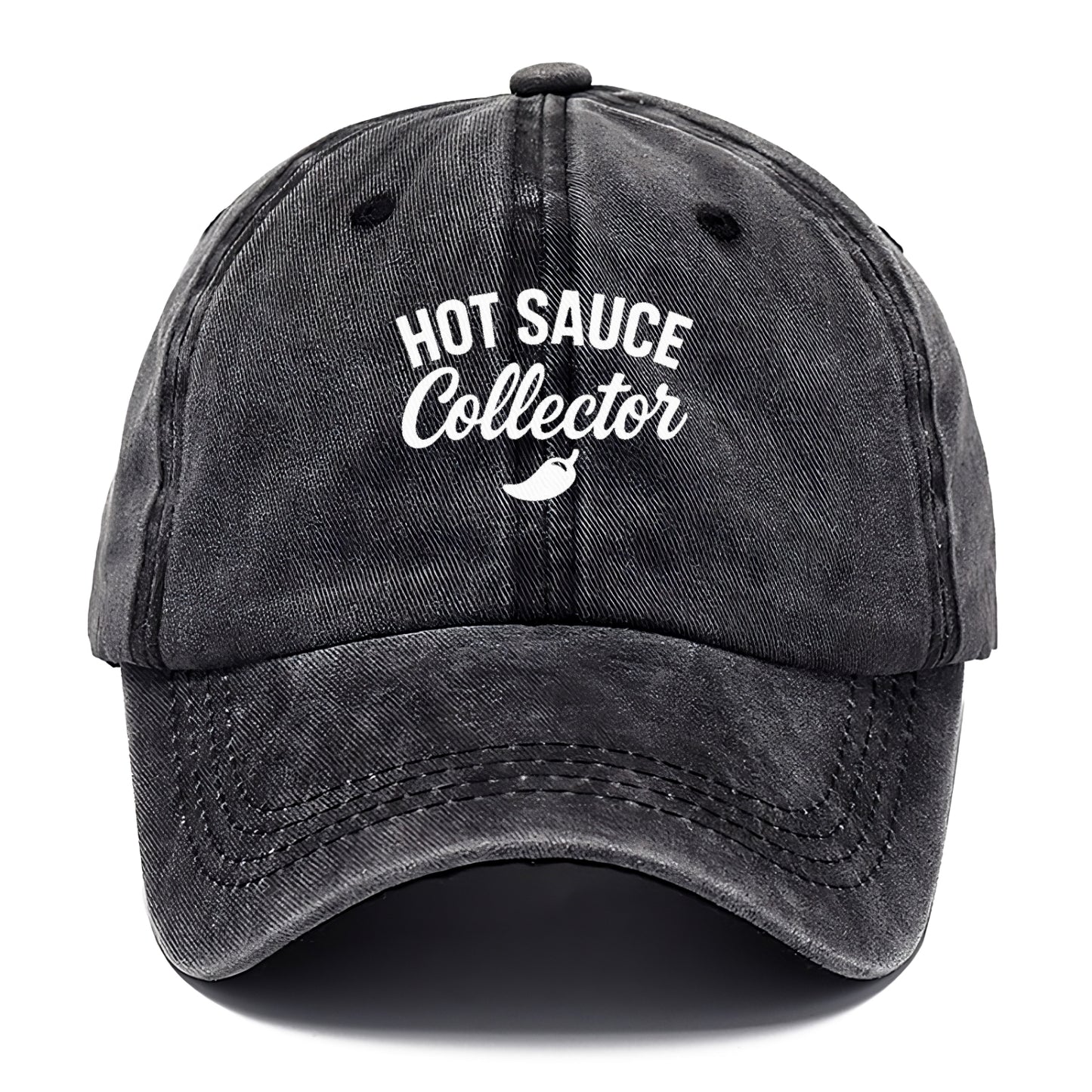 bold hot sauce collector design Hat