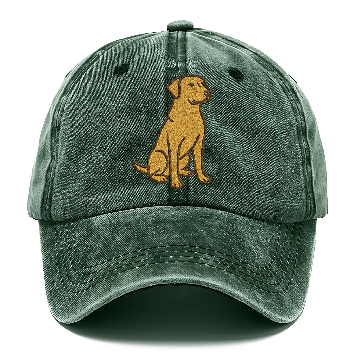 Labrador Retriever Yellow Lab Sitting Pose Hat