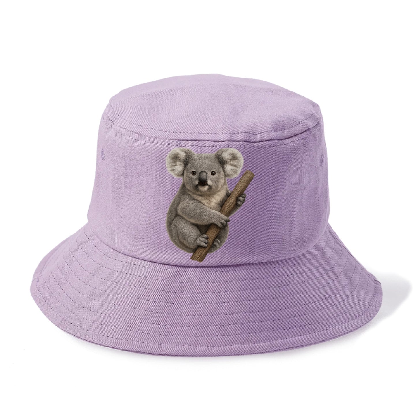 realistic koala on branch portrait Hat