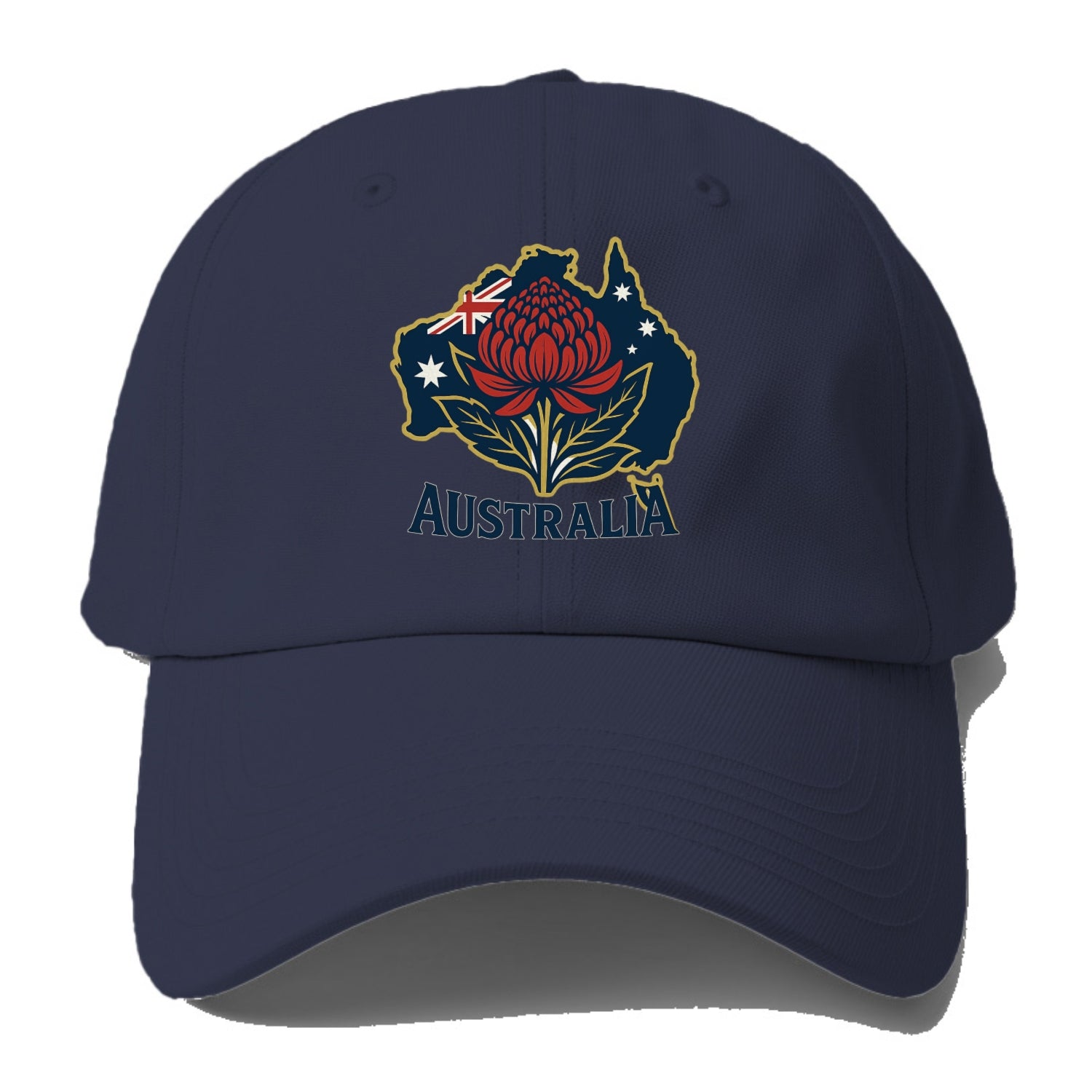 Australian Floral Map Hat
