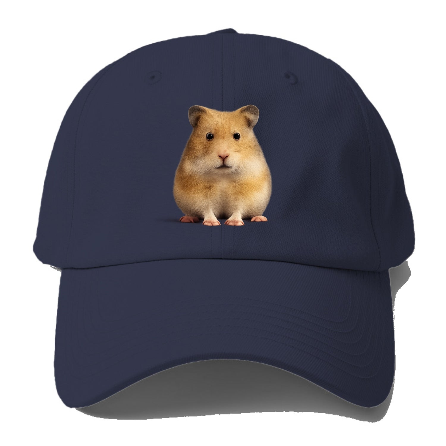 cute realistic hamster illustration portrait Hat