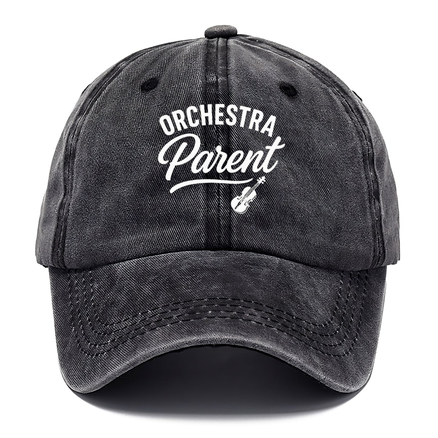 orchestra parent life black design Hat