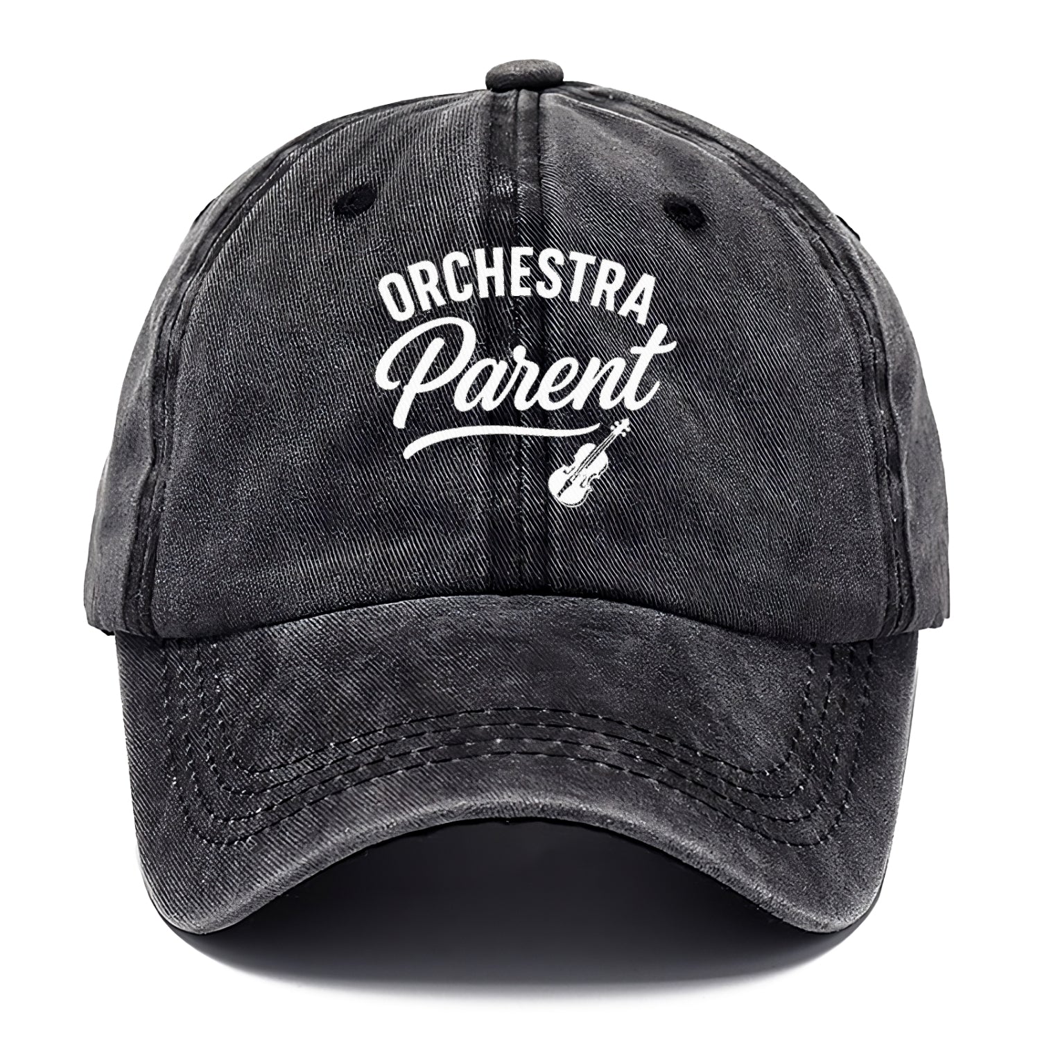 orchestra parent life black design Hat