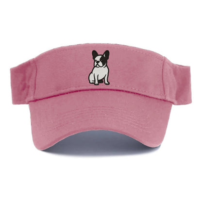 french-bulldog-black-white-charming-pose Hat