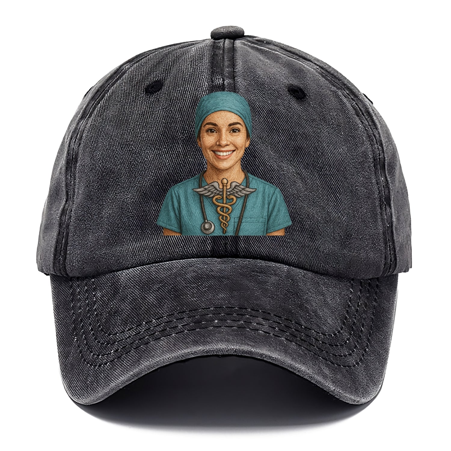smiling healthcare hero portrait Hat