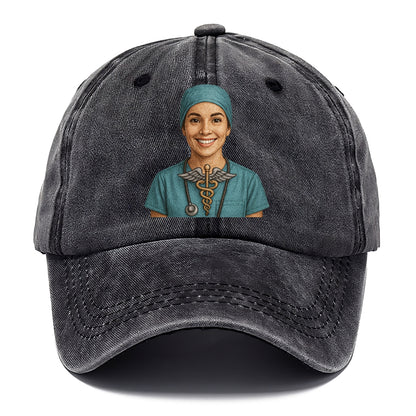 smiling healthcare hero portrait Hat