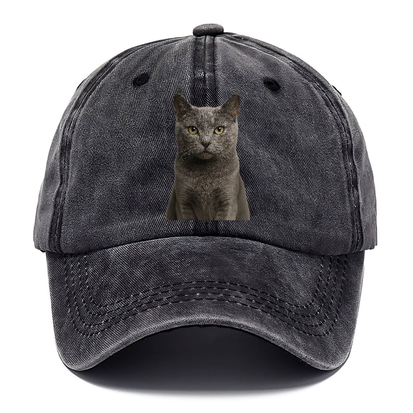 gray-cat-mysterious-charm Hat