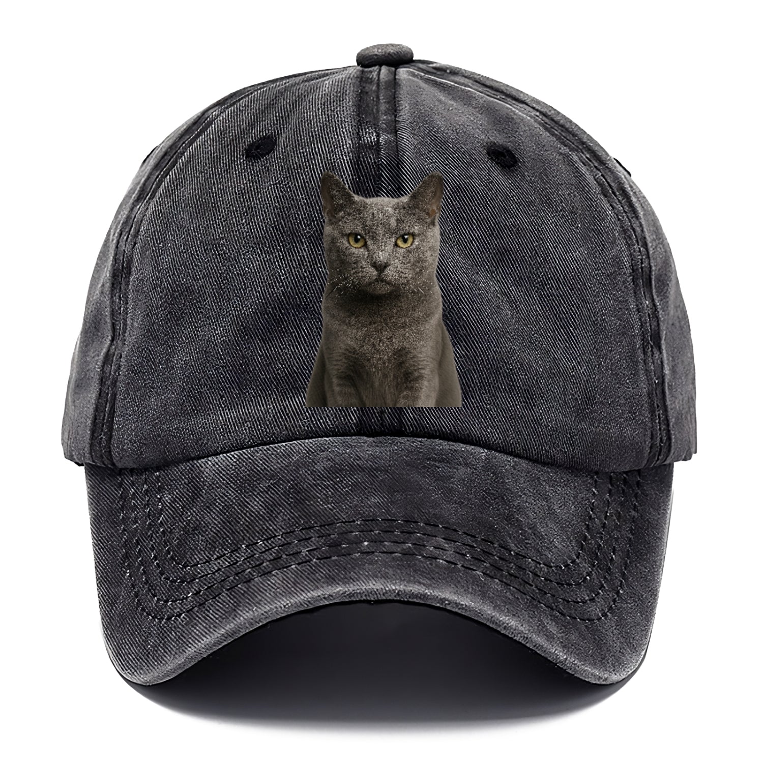 gray-cat-mysterious-charm Hat